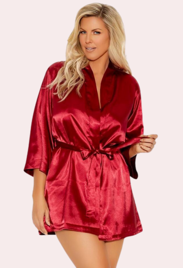 Exquisite Silk Robe for Women's Sensual Nights, NikkiandNaomi