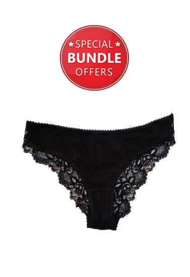 Perfect Collection of 2 Black and White Hot Lingeries, NikkiandNaomi